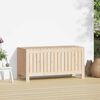 vidaXL Μπαούλο Αποθήκευσης Κήπου 76x42,5x54 εκ. Μασίφ Ξύλο Πεύκου
