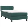 vidaXL &Kappa;&rho;&epsilon;&beta;ά&tau;&iota; Boxspring &mu;&epsilon; &Sigma;&tau;&rho;ώ&mu;&alpha; &Sigma;&kappa;&omicron;ύ&rho;&omicron; &Pi;&rho;ά&sigma;&iota;&nu;&omicron; 100x210&epsilon;&kappa;. &Beta;&epsilon;&lambda;&omicron;ύ&delta;&iota;&nu;&omicron;
