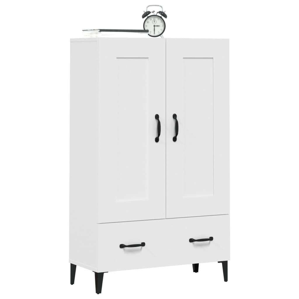 vidaXL Ντουλάπι Λευκό 70 x 31 x 115 εκ. από Επεξεργασμένο Ξύλο