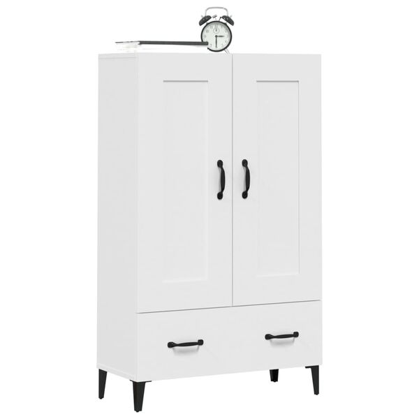 vidaXL Ντουλάπι Λευκό 70 x 31 x 115 εκ. από Επεξεργασμένο Ξύλο