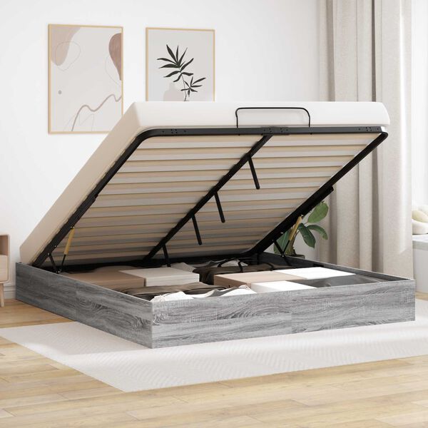 vidaXL &Kappa;&rho;&epsilon;&beta;ά&tau;&iota; &Omicron;&theta;&omega;&mu;&alpha;&nu;&iota;&kappa;&omicron;ύ &Tau;ύ&pi;&omicron;&upsilon; &Gamma;&kappa;&rho;&iota; &Sigma;&omicron;&nu;&omicron;&mu;ά 203 x 180 x 25 &epsilon;&kappa;