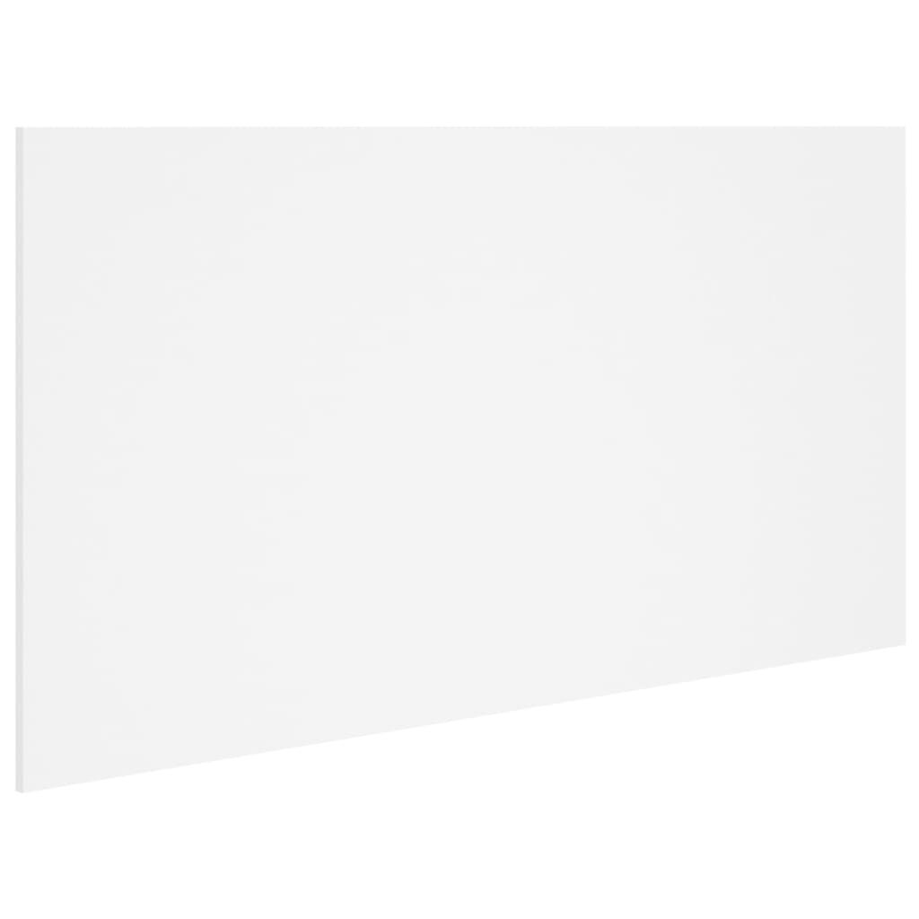 vidaXL Κεφαλάρι Κρεβατιού Λευκό 160x1,5x80 εκ. από Επεξεργασμένο Ξύλο