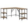 vidaXL &Gamma;&rho;&alpha;&phi;&epsilon;ί&omicron; Artisan Oak &Epsilon;&pi;&epsilon;&xi;&epsilon;&rho;&gamma;&alpha;&sigma;&mu;έ&nu;&omicron; &xi;ύ&lambda;&omicron; 139 x 139 x 75 &epsilon;&kappa;.