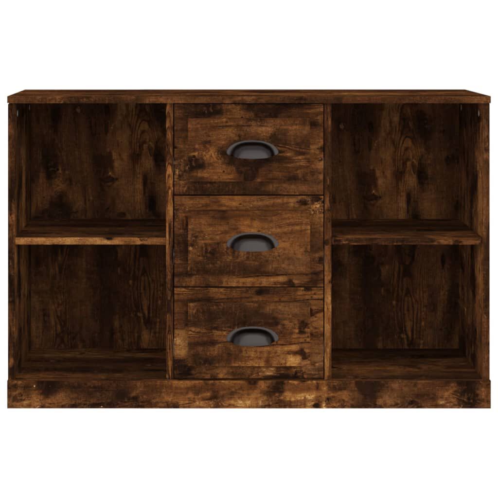 vidaXL Μπουφές Καπνιστή Δρυς 104x35,5x67,5 εκ. Επεξεργασμένο Ξύλο