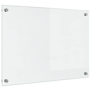 vidaXL Πίσω Πάνελ Κουζίνας Διαφανές 70 x 50 cm σκληρυμένο γυαλί