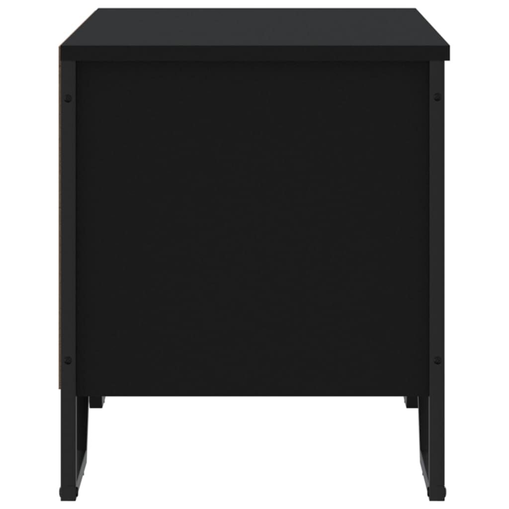 vidaXL Παπουτσοθήκη Μαύρο 90x38x45,5 εκ. από Επεξεργασμένο Ξύλο