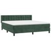 vidaXL &Kappa;&rho;&epsilon;&beta;ά&tau;&iota; Boxspring &mu;&epsilon; &Sigma;&tau;&rho;ώ&mu;&alpha; &Sigma;&kappa;&omicron;ύ&rho;&omicron; &Pi;&rho;ά&sigma;&iota;&nu;&omicron; 180x200&epsilon;&kappa;. &Beta;&epsilon;&lambda;&omicron;ύ&delta;&iota;&nu;&omicron;