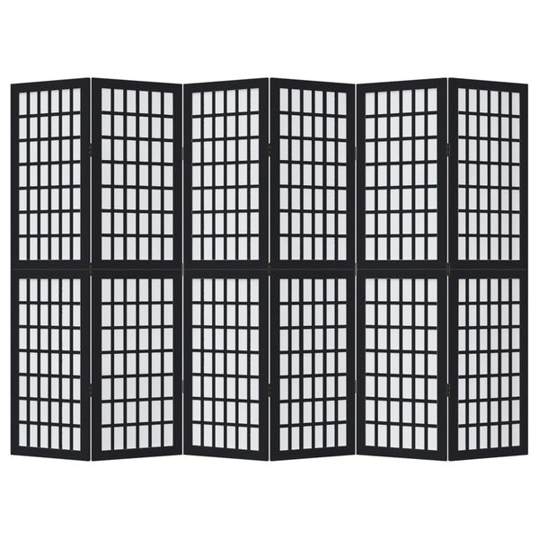 vidaXL &Delta;&iota;&alpha;&chi;&omega;&rho;&iota;&sigma;&tau;&iota;&kappa;ό &Chi;ώ&rho;&omicron;&upsilon; &mu;&epsilon; 6 &Pi;ά&nu;&epsilon;&lambda; &Mu;&alpha;ύ&rho;&omicron; &alpha;&pi;ό &Mu;&alpha;&sigma;ί&phi; &Xi;ύ&lambda;&omicron; &Pi;&alpha;&upsilon;&lambda;ώ&nu;&iota;&alpha;&sigmaf;