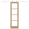 vidaXL Συρόμενη Πόρτα ORKDAL Φυσικό 61 x 198,5 εκ.