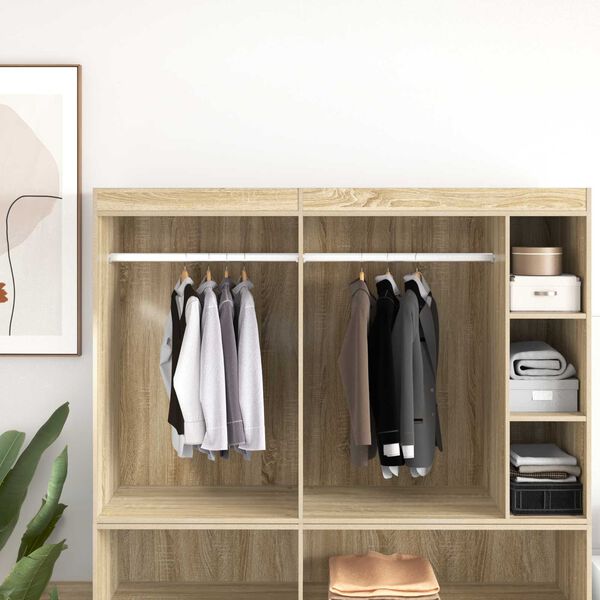 vidaXL &Rho;ά&beta;&delta;&omicron;&sigmaf; &Nu;&tau;&omicron;&upsilon;&lambda;ά&pi;&alpha;&sigmaf; 2 pcs &Alpha;&sigma;&eta;&mu;ί 764 x 15 x 29 mm &Alpha;&lambda;&omicron;&upsilon;&mu;&iota;&nu;έ&nu;&iota;&omicron; &Kappa;&rho;ά&mu;&alpha;