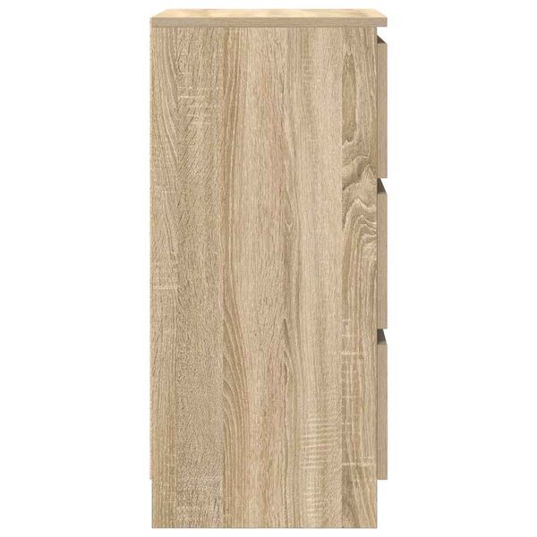 vidaXL Ραφιέρα Sonoma Δρυς 37,5x35x76 εκ. από Επεξεργ. Ξύλο