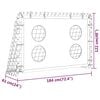 vidaXL Δίχτυ Εξάσκησης Ποδοσφαίρου 184 x 61 x 122 εκ. Ατσάλινο