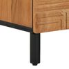 vidaXL Ντουλάπα Τηλεόρασης Καφέ 80 x 33.5 x 46 εκ. Μασίφ ξύλο ακακίας