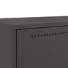 vidaXL Ντουλάπι Μαύρο 68x39x111,5 εκ. από Χάλυβα