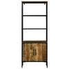 vidaXL Highboard Καφέ 70 x 35 x 180 εκ. Μασίφ ξύλο μάνγκο