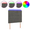 vidaXL &Kappa;&epsilon;&phi;&alpha;&lambda;ά&rho;&iota; &Kappa;&rho;&epsilon;&beta;&alpha;&tau;&iota;&omicron;ύ LED &Sigma;&kappa;&omicron;ύ&rho;&omicron; &Gamma;&kappa;&rho;&iota; 100x5x118/128 &epsilon;&kappa;. &Beta;&epsilon;&lambda;&omicron;ύ&delta;&iota;&nu;&omicron;