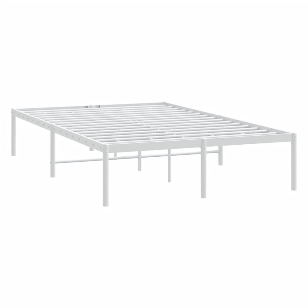 vidaXL Πλαίσιο Κρεβατιού Λευκό 120 x 200 εκ.