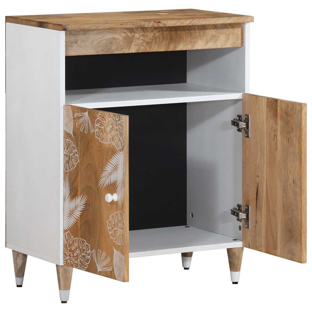vidaXL Sideboard 60x33,5x75 cm μασίφ ξύλο Mango