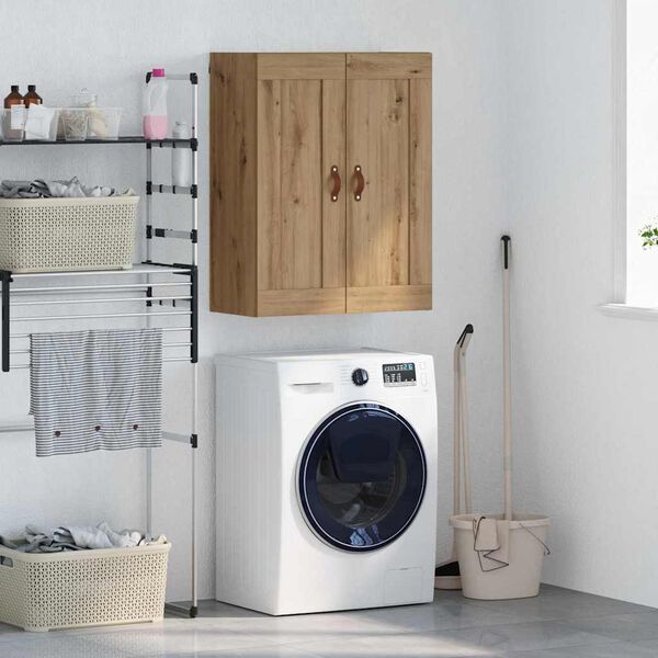 vidaXL &Epsilon;&pi;&iota;&tau;&omicron;ί&chi;&iota;&omicron; &nu;&tau;&omicron;&upsilon;&lambda;ά&pi;&iota; Artisan Oak 69,5 x 34 x 90 &epsilon;&kappa;.