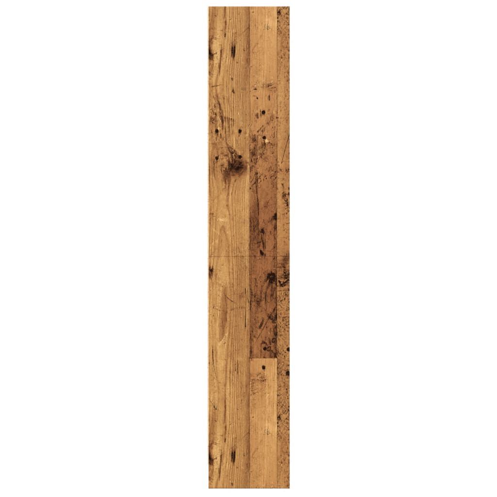 vidaXL Βιβλιοθήκη Όψη Παλαιού Ξύλου 60x24x143 εκ. Επεξεργασμένο Ξύλο