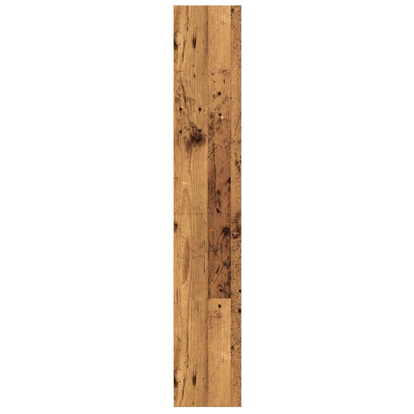 vidaXL Βιβλιοθήκη Όψη Παλαιού Ξύλου 60x24x143 εκ. Επεξεργασμένο Ξύλο