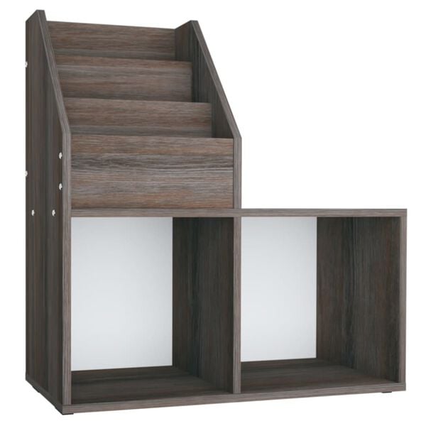vidaXL Παιδική Ραφιέρα Περ. Γκρι/Sonoma Δρυς 71x30x78,5 εκ Επεξ. Ξύλο