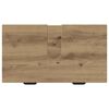vidaXL Σετ Επίπλων Μπάνιου Καρό 3 pcs artisan δρυς 39.5 x 36 x 88 εκ