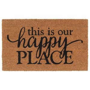 vidaXL Πατάκι Εισόδου Φυσικό 45 x 75 εκ. Θυσανωτός Κοκοφοίνικας