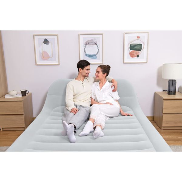 Bestway Στρώμα Ύπνου Φουσκωτό 226x152x84 εκ. + Ενσωματωμένη Αντλία