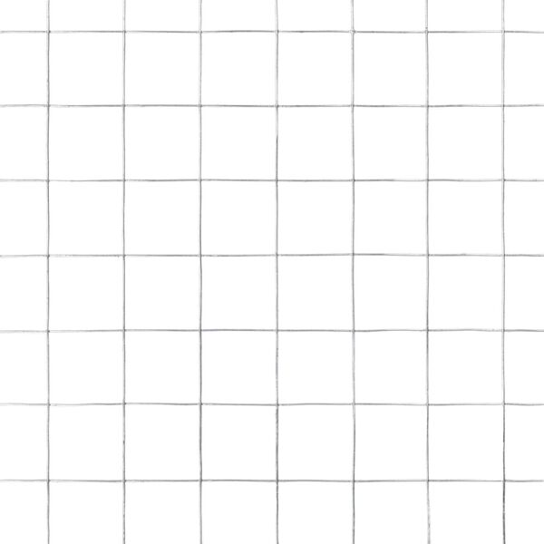 vidaXL Συρματόπλεγμα Κοτετσόσυρμα Ασημί 25 x 1,5 μ. Γαλβαν. Ατσάλι