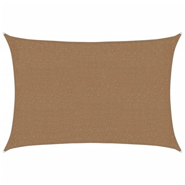 vidaXL Πανί Σκίασης Taupe 2 x 3 μ. από HDPE 160 γρ./μ²