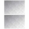 vidaXL &Sigma;&kappa;&alpha;&lambda;&omicron;&pi;ά&tau;&iota; 2 &tau;&mu;&chi;. 60 x 40 cm &Alpha;&sigma;&eta;&mu;ί &Alpha;&lambda;&omicron;&upsilon;&mu;ί&nu;&iota;&omicron; &Omicron;&rho;&theta;&omicron;&gamma;ώ&nu;&iota;&omicron;&sigmaf;