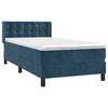 vidaXL &Kappa;&rho;&epsilon;&beta;ά&tau;&iota; Boxspring &mu;&epsilon; &Sigma;&tau;&rho;ώ&mu;&alpha; &Sigma;&kappa;&omicron;ύ&rho;&omicron; &Mu;&pi;&lambda;&epsilon; 80 x 200 &epsilon;&kappa;. &Beta;&epsilon;&lambda;&omicron;ύ&delta;&iota;&nu;&omicron;