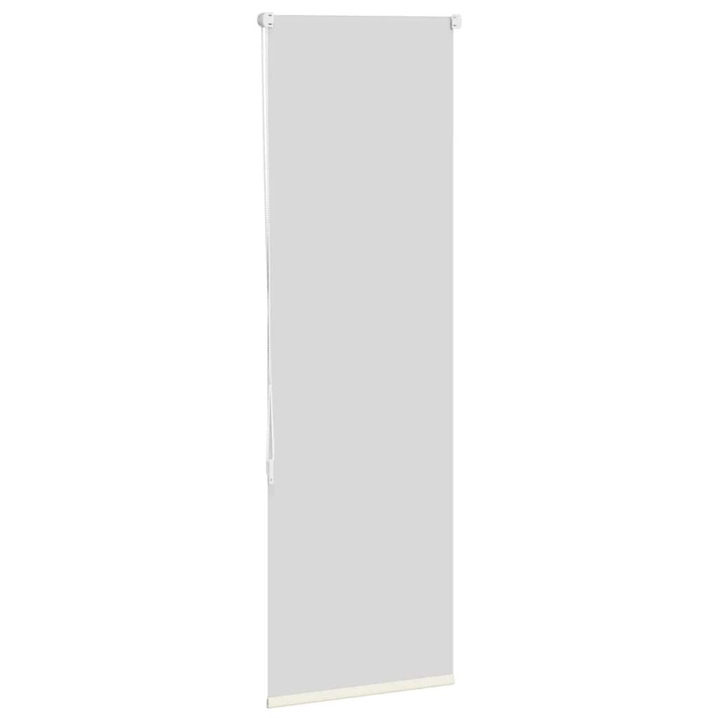 vidaXL Ρολέρ Μπλακάουτ Υπόλευκη 55x150 εκ. Πλάτος υφάσματος 50,7 εκ.