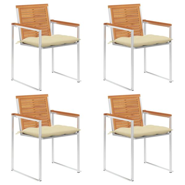 vidaXL &Kappa;&alpha;&rho;έ&kappa;&lambda;&epsilon;&sigmaf; &Kappa;ή&pi;&omicron;&upsilon; 4 &tau;&epsilon;&mu;. &alpha;&pi;ό &Mu;&alpha;&sigma;ί&phi; &Xi;ύ&lambda;&omicron; &Alpha;&kappa;&alpha;&kappa;ί&alpha;&sigmaf; &mu;&epsilon; &Mu;&alpha;&xi;&iota;&lambda;ά&rho;&iota;&alpha;