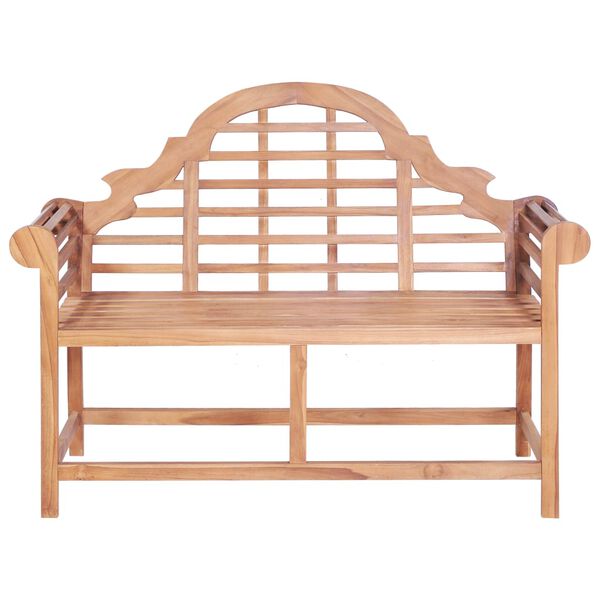 vidaXL Παγκάκι Κήπου 127 x 58,5 x 92,5 εκ. από Μασίφ Ξύλο Teak