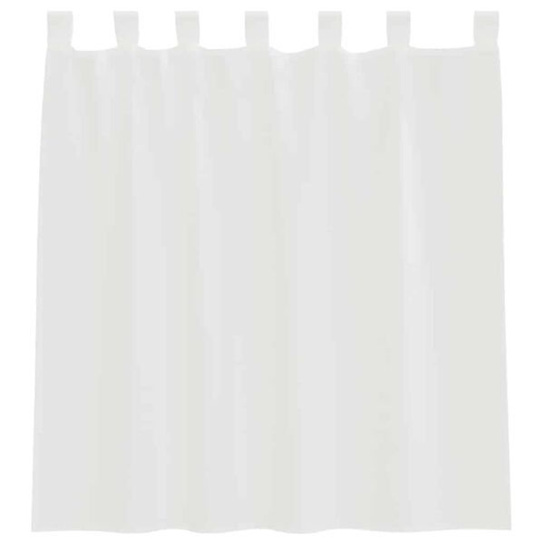vidaXL &Kappa;&omicron;&upsilon;&rho;&tau;ί&nu;&epsilon;&sigmaf; Voile &mu;&epsilon; &beta;&rho;ό&chi;&omicron;&upsilon;&sigmaf; 2 &tau;&epsilon;&mu;ά&chi;&iota;&alpha; &Lambda;&epsilon;&upsilon;&kappa;ό 140x140 cm