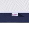 vidaXL Στρώμα Λευκό και Μπλε 180 x 200 cm Τζελ Μνήμης Φόρμα