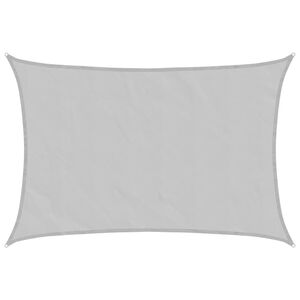 vidaXL Σκίαστρο Ιστιοπλοΐας Αν. Γκρι 4x3 μ. 100% Πολυεστέρας Oxford