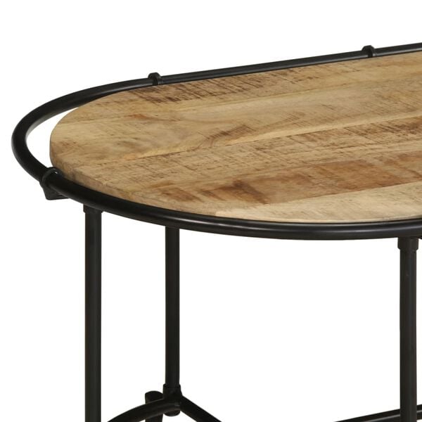 vidaXL Τραπεζάκι Σαλονιού 110x55x40 εκ. από Μασίφ Ξύλο Μάνγκο
