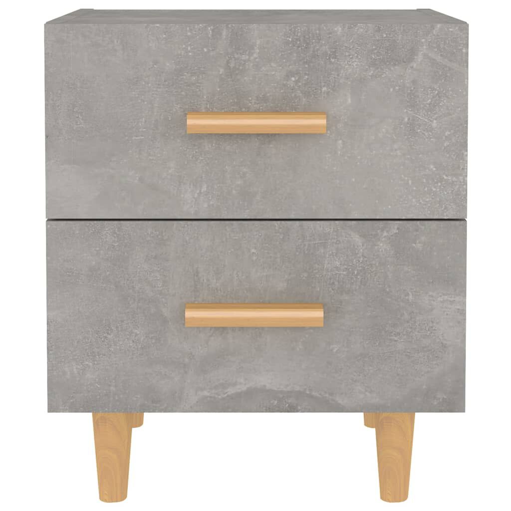 vidaXL Κομοδίνο Γκρι Σκυροδέματος 40 x 35 x 47,5 εκ.
