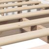 vidaXL Σκελετός Κρεβατιού Λευκό 100 x 200 cm Στερεά ξυλεία πεύκου