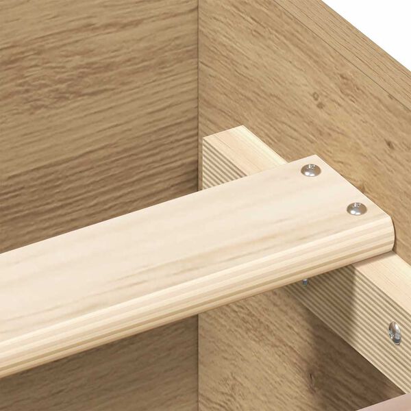 vidaXL Πλαίσιο κρεβατιού χωρίς στρώμα 120x200 εκ. Επεξεργασμένο Ξύλο