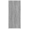 vidaXL Ντουλάπι Γκρι Sonoma 80x42,5x185 εκ. από Επεξεργασμένο Ξύλο