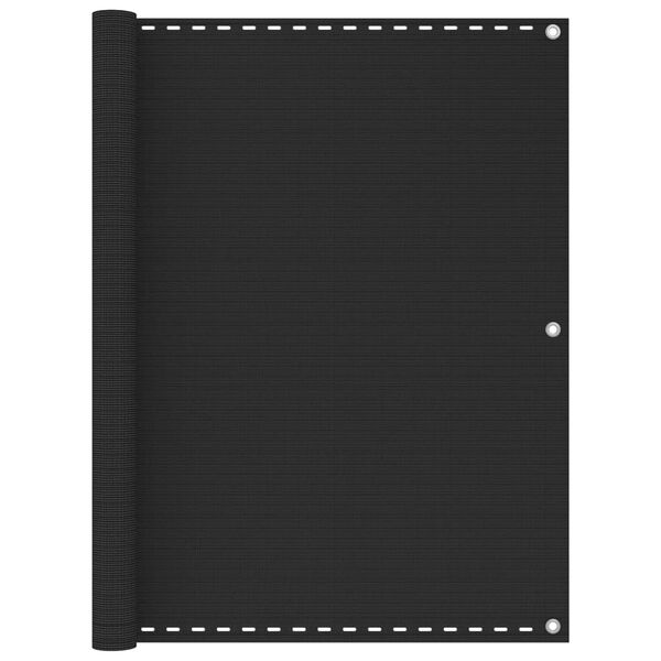 vidaXL Διαχωριστικό Βεράντας Ανθρακί 120 x 600 εκ. από HDPE