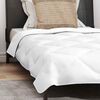 vidaXL Διπλό με Μαξιλάρι Άλλο 2 pcs Λευκό 135 x 200 cm Μικροΐνες
