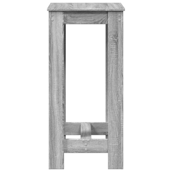vidaXL Τραπέζι Κονσόλα Γκρι Sonoma 51x50x103,5 εκ. από Επεξεργ. Ξύλο