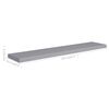 vidaXL Ράφι Τοίχου Γκρι 120x23,5x3,8 εκ. MDF
