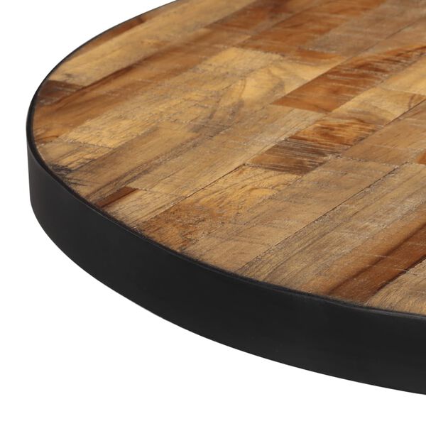 vidaXL Τραπέζι Bistro Στρογγυλό Ø55x76εκ. Μασίφ Ανακυκλωμένο Ξύλο Teak
