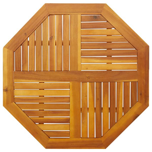 vidaXL Επιφάνεια Τραπεζιού Οκτάγωνη 90x90x2,2 εκ. Μασίφ Ξύλο Ακακίας
